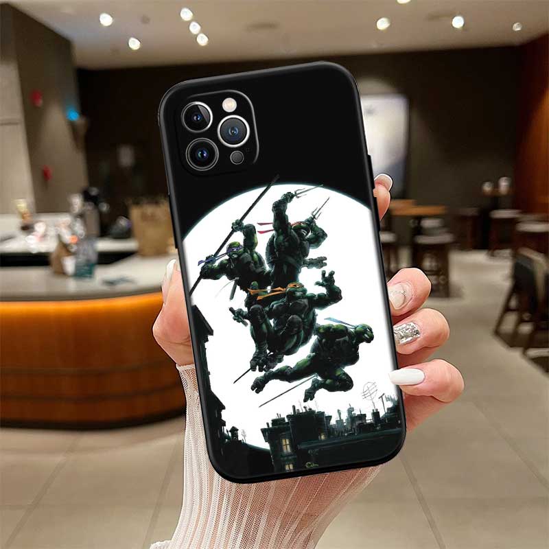 RE61 TMNT New High-End Shell Phone Case for Redmi Note 10 11 12 Pro Max 10S 10C 10T 11A 11S 12S 12C