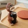 Soda Can Covers 3D Printed Cute Animal Cover, Reusable Protector Lid, Dinosaur Frog Shark Party Drink Markers Dust Cover for Standard