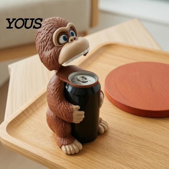 Soda Can Covers 3D Printed Cute Animal Cover, Reusable Protector Lid, Dinosaur Frog Shark Party Drink Markers Dust Cover for Standard