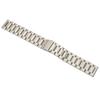 Smartwatch Band 20mm Double Buckle Wrist Strap Matel with Watch Pin for Amazfit GTS 3 GTS 2 Bip S Bip USilver