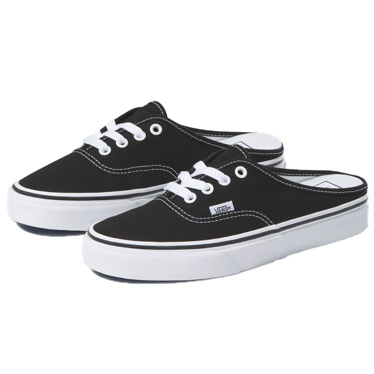 Vans Authentic Mule Low Top Skate Shoes Unisex Sneakers Black VN0A54F76BT