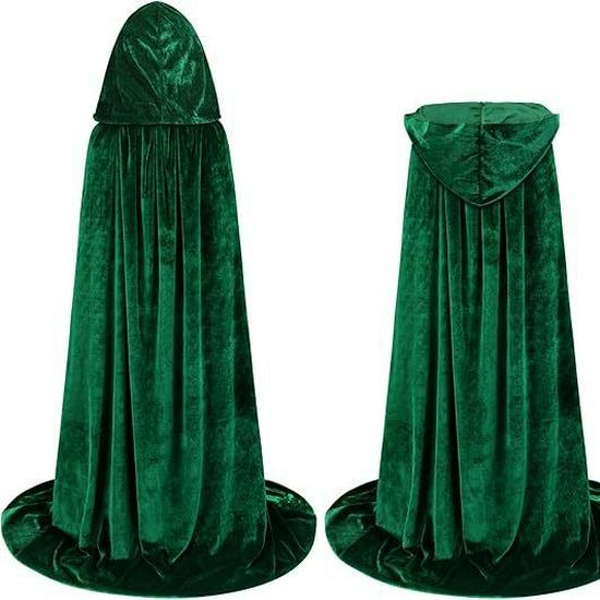Grim Reaper Vampire Wizard Cape for Adults & Kids
