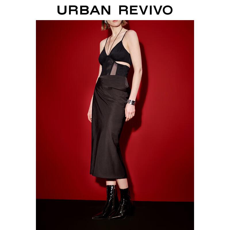 UR 2024 Women s Modern High-Waist Straight Skirt S