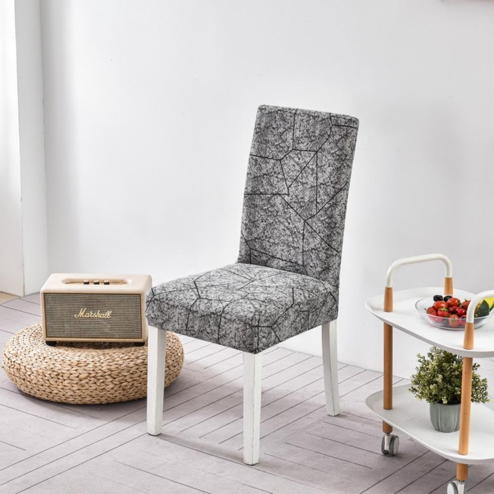 Stretch Stuhlhussen Elastische Esszimmerstuhl Überwürfe Komplettset für Hotel Restaurant Bankettstühle