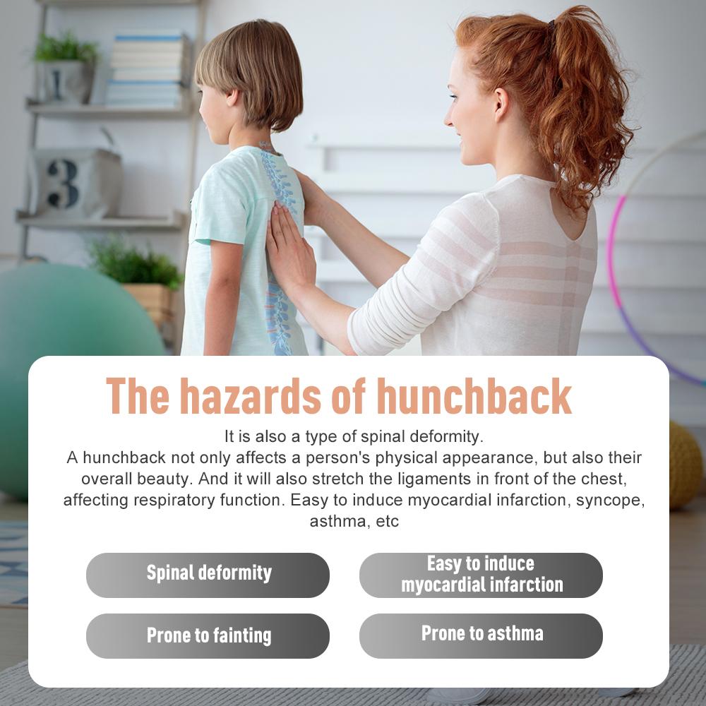 Intelligent Posture Corrector Portable Posture Correction Device Anti-Humpback Protect Eyesight for Adult Children USB Charging
