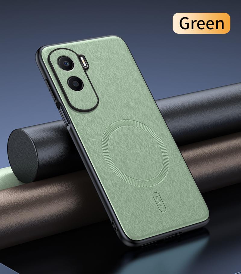 For Honor X50i Case Magnetic Leather Shield Cover For Honor X50i High Quality Anti-Fingerprint Non-Slip PC+TPU