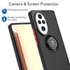 New Shockproof Rotatable Bracket Case for Honor 200 Pro Metal Ring Magnetic Car Holder Cover