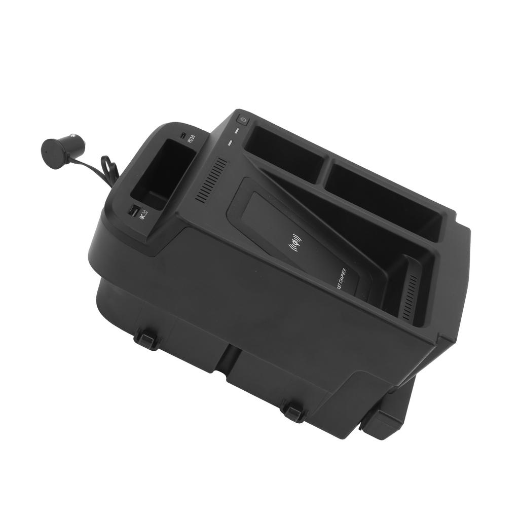 15W Wireless Charger Armrest Storage Box QC3.0+PD3.0 Fast Charging Replacement for Honda CRV 17 21