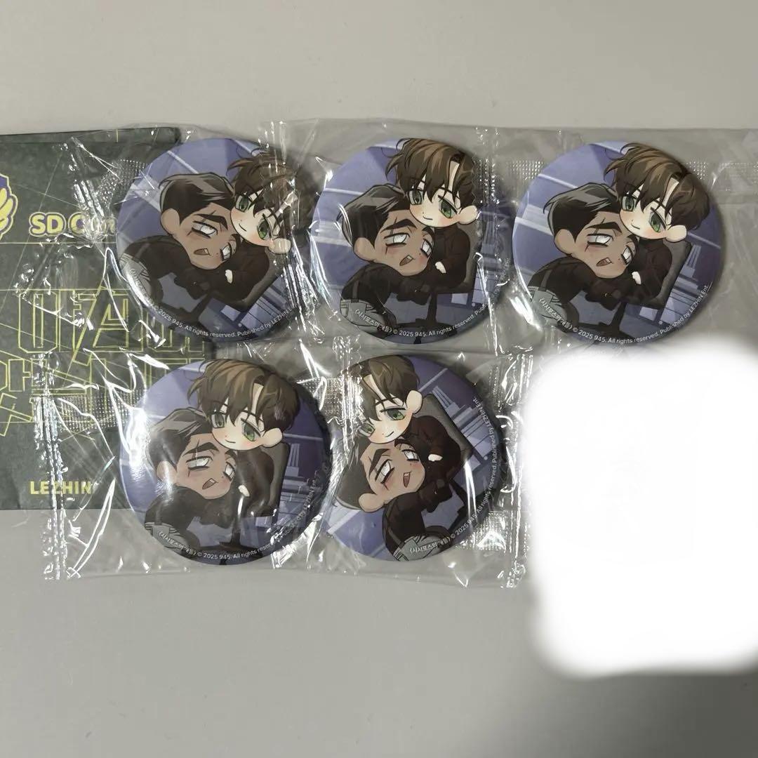 

[USED] Korean BL LEBOM LEZHIN What Lies Beyond Salvation - Set of 5 Badges