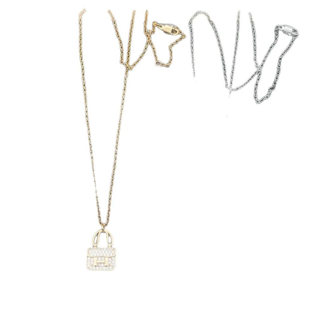 Seiko High-Quality Korean Style Diamond Clavicle Necklace Pendant