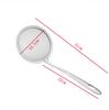 304 Stainless Steel Soy Milk Machine Filter Dregs Oil Foam Fishing Spoon Pot Colander Strainer Wire Fine Mesh Flour Sifter Sieve