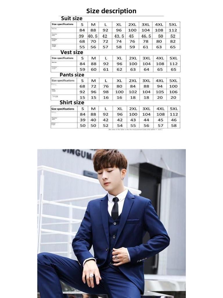 Men's Business Slim Fit Suit Jacket - Casual or Formal Wear for Groom & Groomsmen.