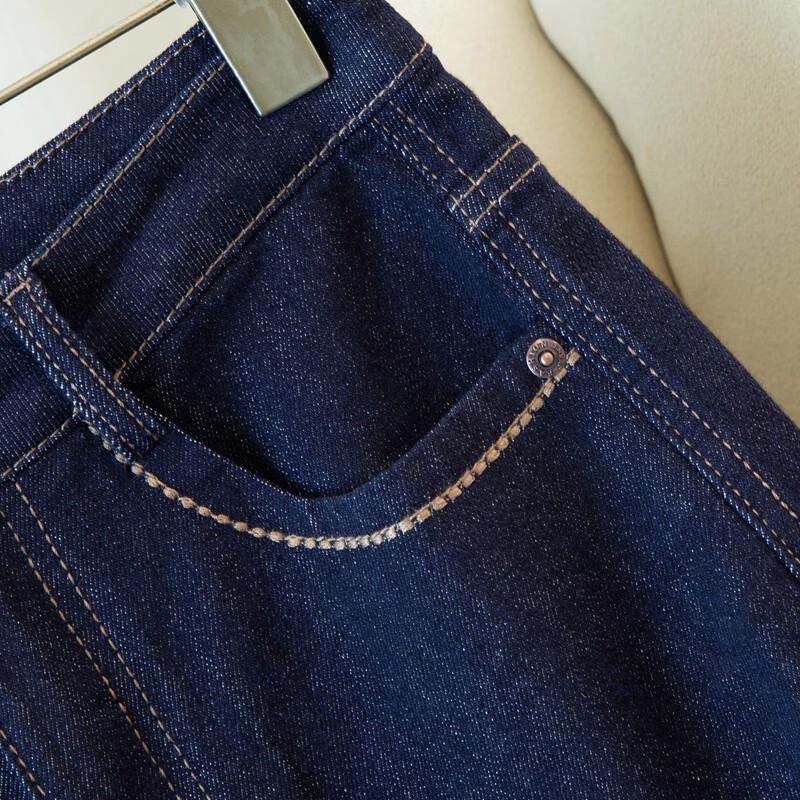 Siboshe Women's Washed Lyocell Cropped Wide-Leg Jeans