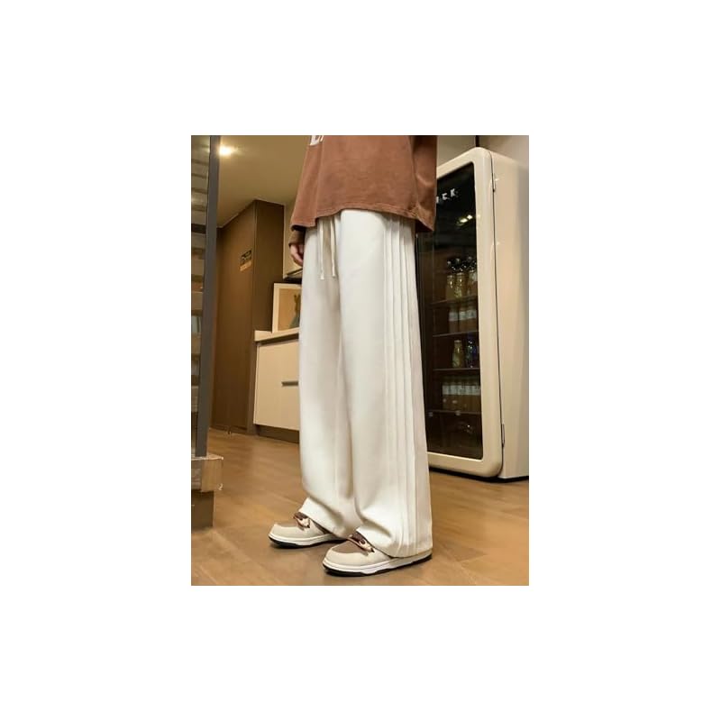 Greciilooks Regular Trouser Loose Fit | Sports For Men Stylish Track Mid Rise Pant (GlTp1046_Black 01_S)