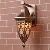 Europäische wasserdichte und rostfreie Wandleuchte, Gartenvilla, Wohnzimmer, Balkon, Eingangsbereich, Korridor, Zaun, Aluminiummaterial