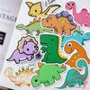 135Pcs/Set Q Baby Dinosaur Mini Diary Manual Stickers DIY Scrapbooks Album Decor Decals Stickers