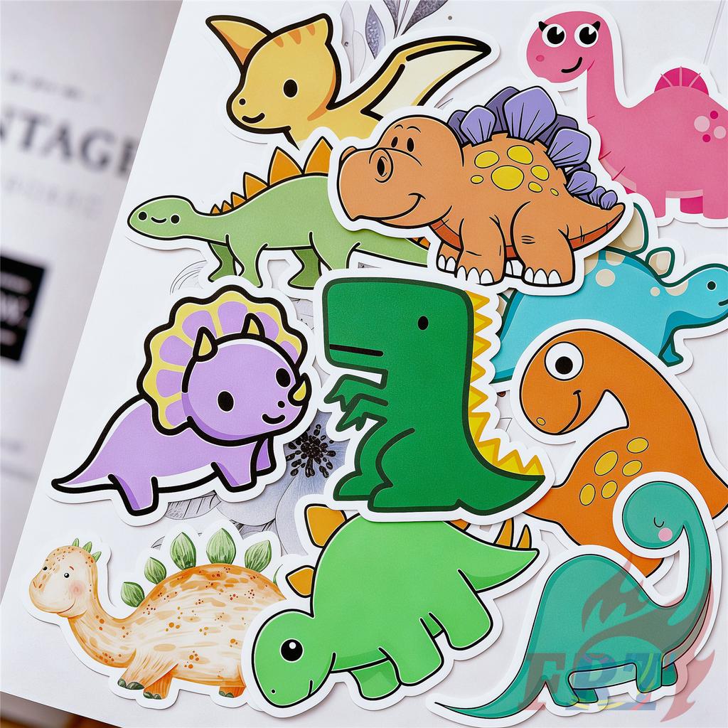 135Pcs/Set Q Baby Dinosaur Mini Diary Manual Stickers DIY Scrapbooks Album Decor Decals Stickers