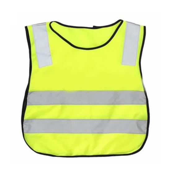

Kids Safety Vest High Visability Worker School Children Sanitation Jacket for жёлтый