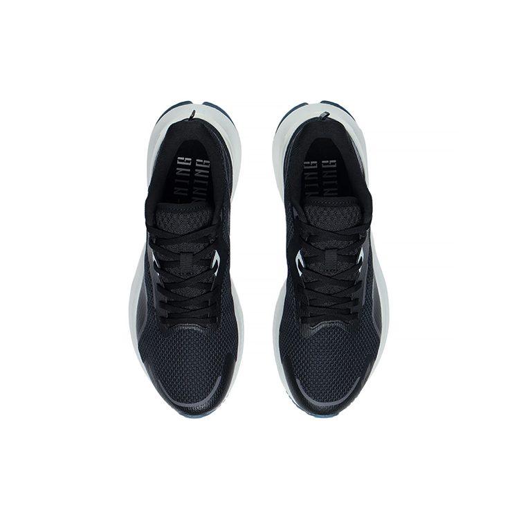 Li Ning Yueying 1.0 Super Light Breathable Low top Running Shoes Women's Black White ARHS028-2