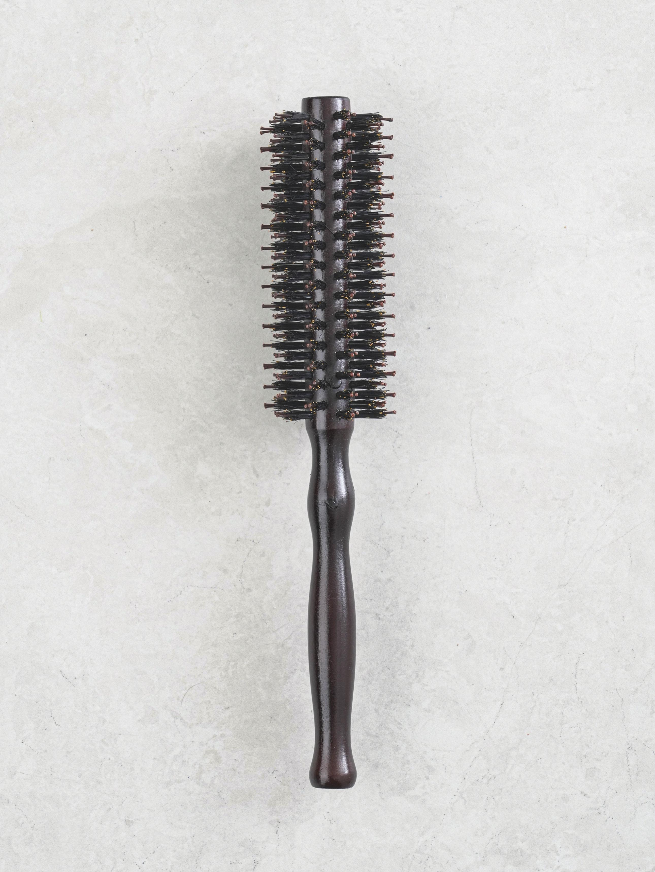 Wooden Roll Hair Styling Brush 1ea