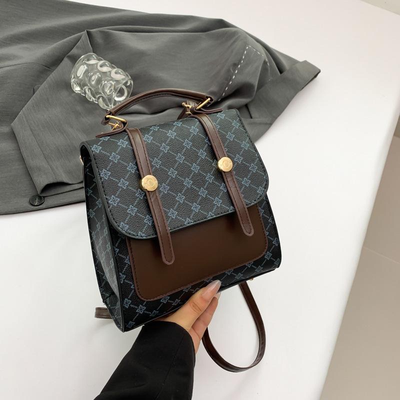 Large capacity Korean backpack female 2025 beautiful personalized backpack female ins design sense niche student schoolbag