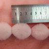 1M Faux Rabbit Fur Hairball Ribbon Handmade Wool Tops Cuff Strip Artificial Fur Stripe Decoration Breathable Stage Costume