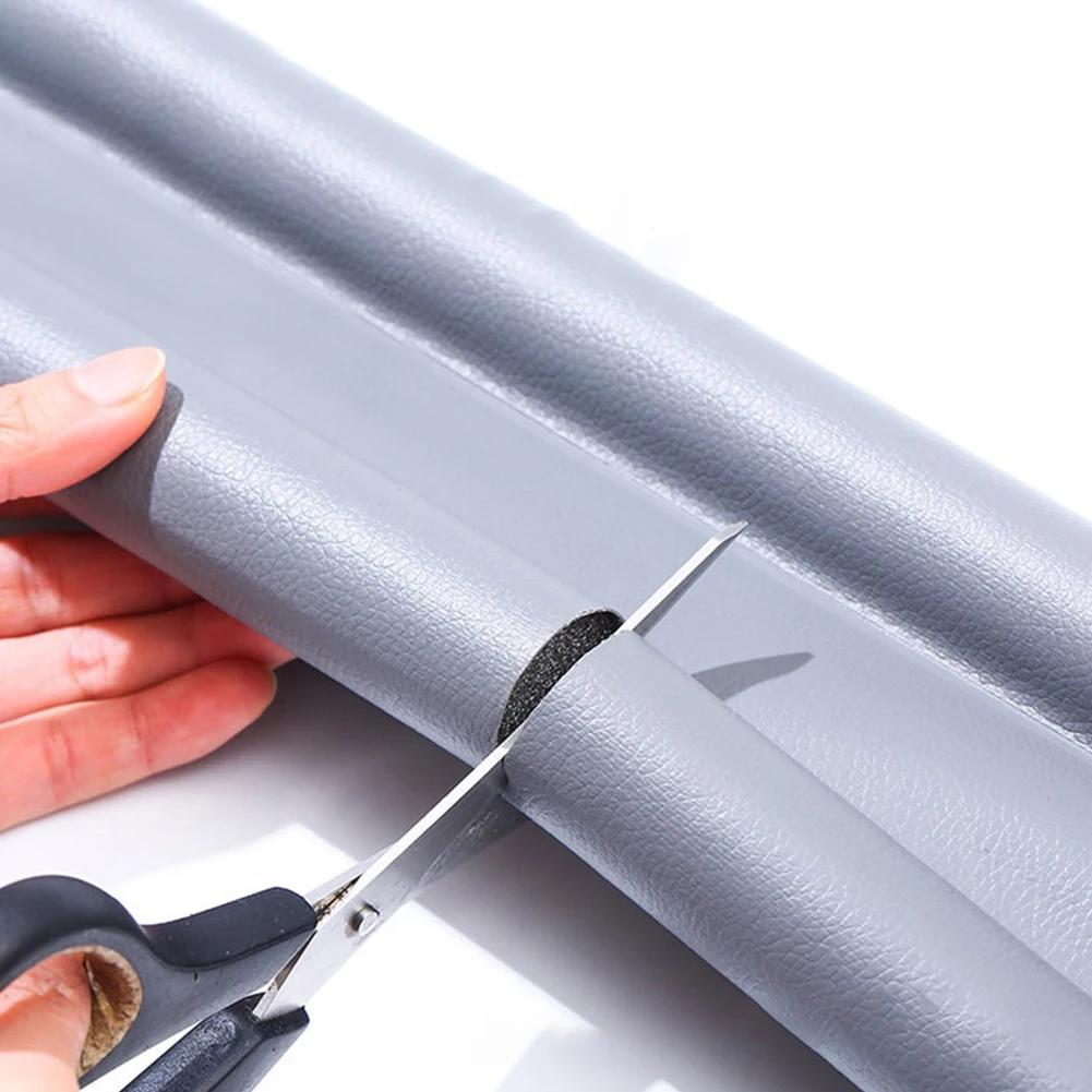 96cm Door Seal Strip Draught Excluder Stopper Door Bottom Guard Double Protector Doorstop Dustproof Blocker Sealer Soundproof