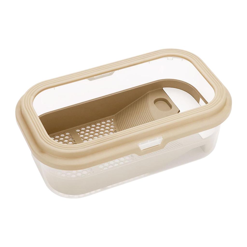 Small Turtle Tank Detachable Pets Accessories Resting Case Habitat for Frog Pet Turtle Tortoises Small Amphibious Creatures