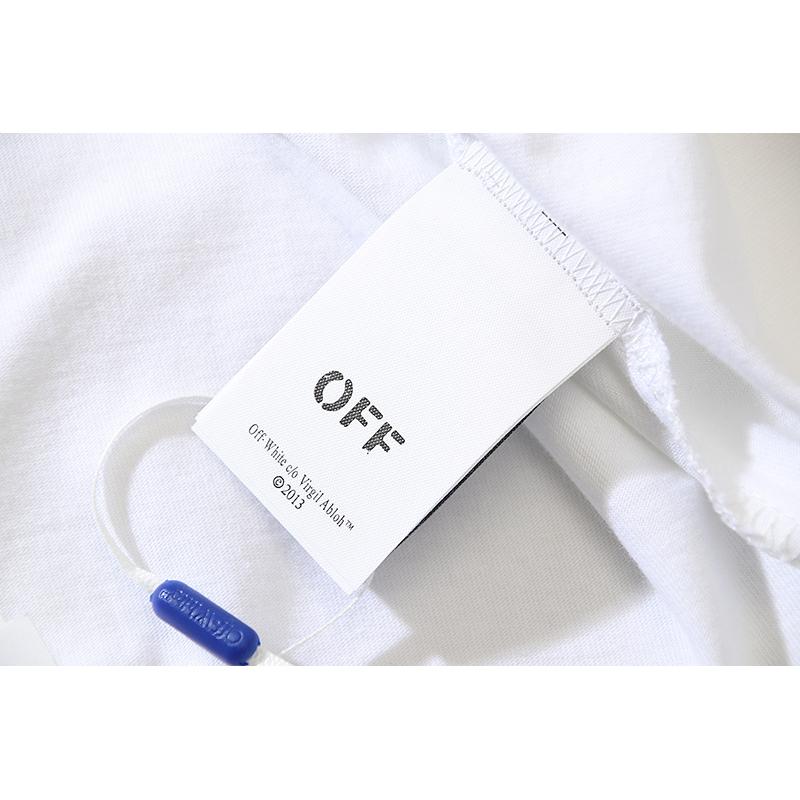 1178 Off-White 2026 Summer New Angel Religion Virgin Mary Printed Short Sleeved T-shirt for Men and Women