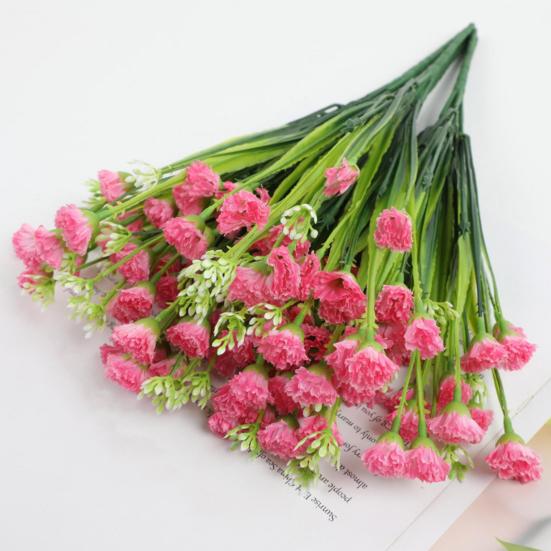Artificial Flower No Maintenance No Watering No Fading Bright Color Realistic Lifelike Artificial Flower Wedding Party Home Decoration
