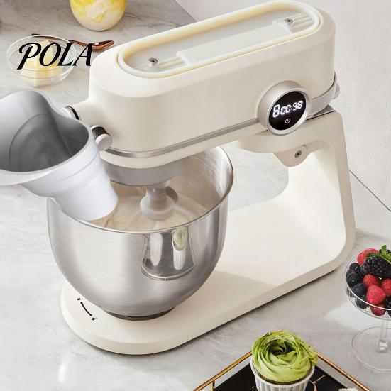 Dry Ingredient Pouring Funnel Flour And Bowl Cover for Kitchen Aid Mixer, Mess Free Silicone Collapsible Shield Attachment, 3 in 1 Mixer Accessories