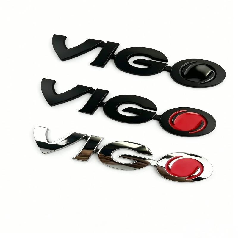 Suitable for Tantu Pickup Hailax Modified VIGO English Car Label Sticker, Metal Letter Body Sticker
