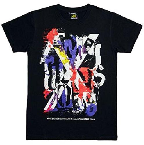 

ONE OK ROCK 2018 AMBITIONS JAPAN DOME TOUR Official Merchandise DOME T-Shirt C (Overlap) BLACK M