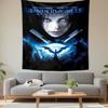 Underworld Evolution Tapestry Wall Hanging, Kate Beckinsale Vampire Art, Dark Action Wall Decor for Bedroom Man Cave