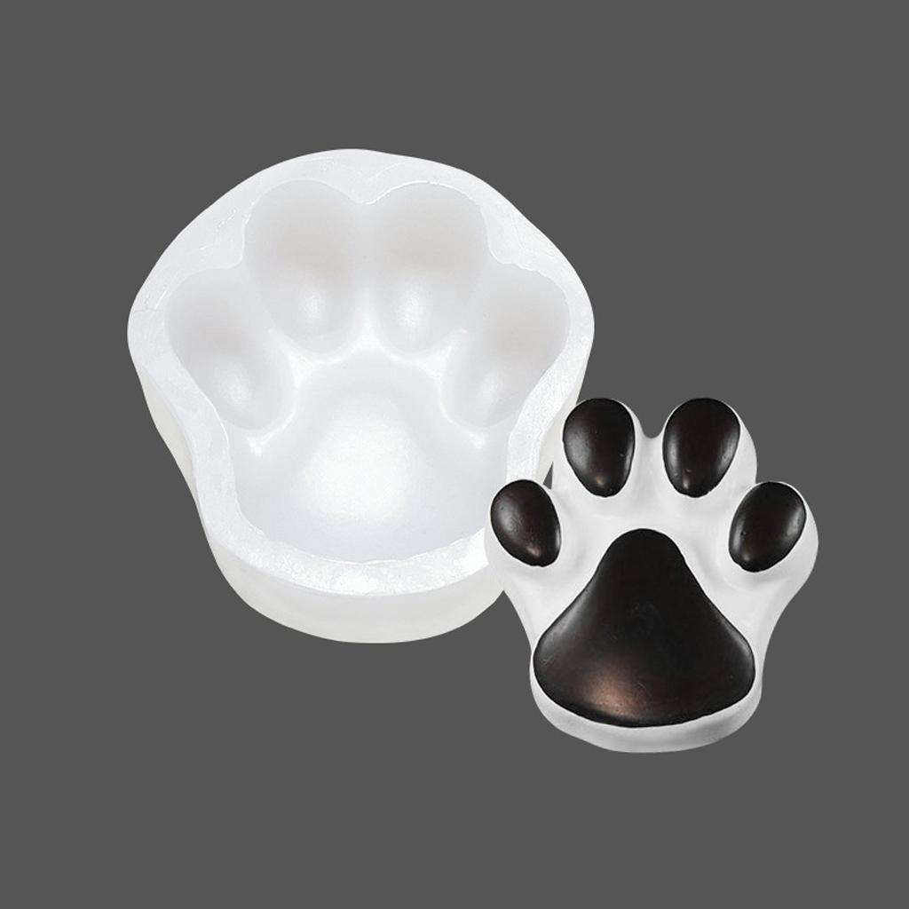 Epoxy Resin Casting DIY Mold Dog Paw Shape Silicone Mold Art Craft Making Tool Perfect for Beginners Easy To Use