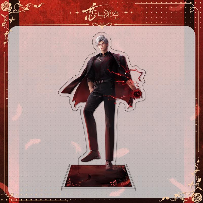 

Игра Любовь и Глубокий космос Стилус Акриловая подставка Брелок Брошь Фигурка Брелок Значок Аксессуары Рюкзак Украшение стола Коллекция