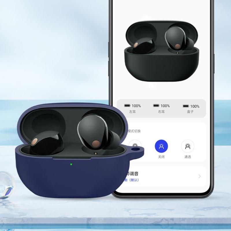 Protective Carrying Case Shockproof Suitable for WF-1000XM5 Earphone Dustproof Housing Washable Charging Box Sleeve