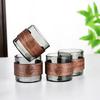 High Temperature Resistant Glass Small Teacup Tea Cup Tea Cup Tea Cup Soot Small Cup Anti-scalding Walnut Ring Heat Insulation Teacup