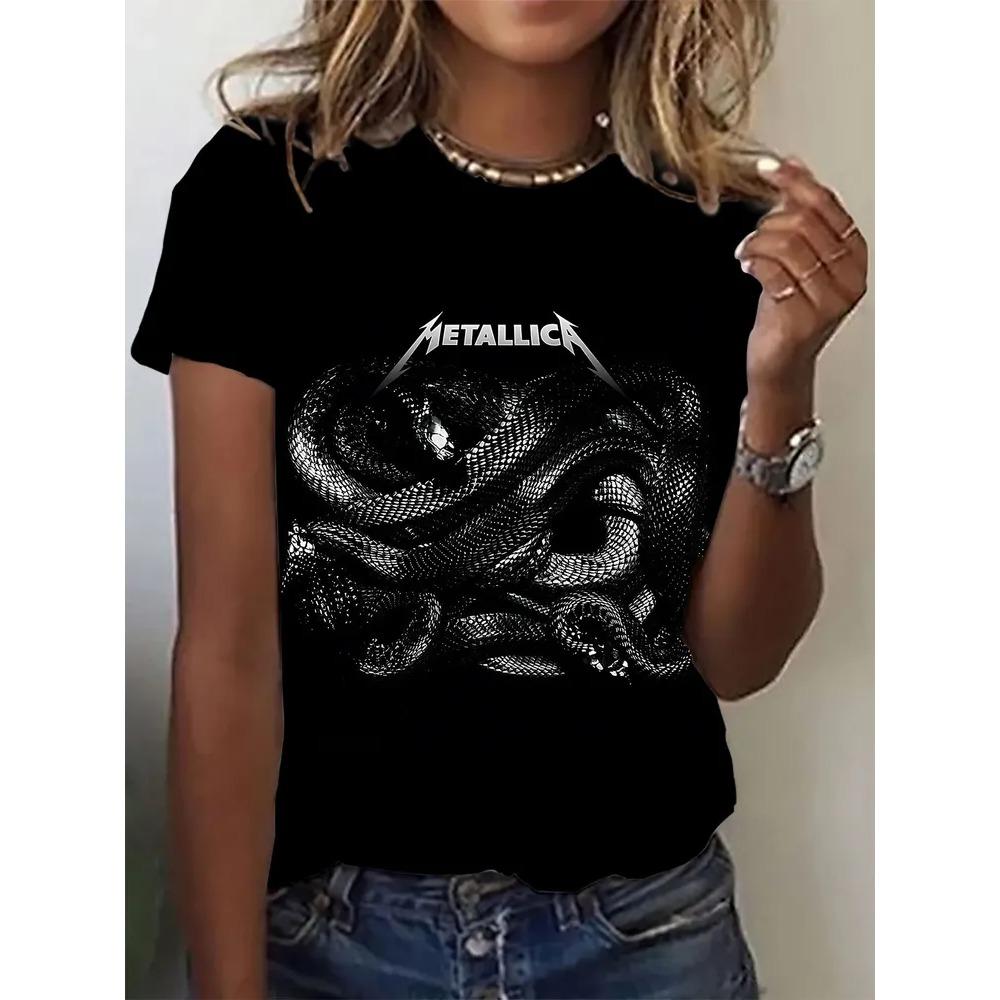 Women's T-shirt 3D Pattern Printed Casual Short Sleeved O-Neck Top Fashionable Street Women's Clothing