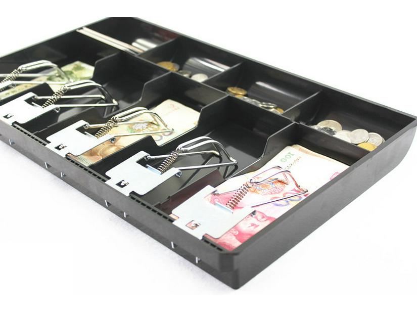 Five-Grid Cash Register Drawer and Money Tray