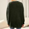 Women's Cardigan Front Oversized Buttons Lightweight Sweater V Neck Long Sleeve Loose Cardigan Knitwear