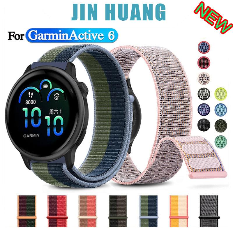 Watch Band for GarminActive 6  5 Vivoactive 6 5 4 3 SmartWatch Woven Nylon Strap Wristband Bracelet Accessories
