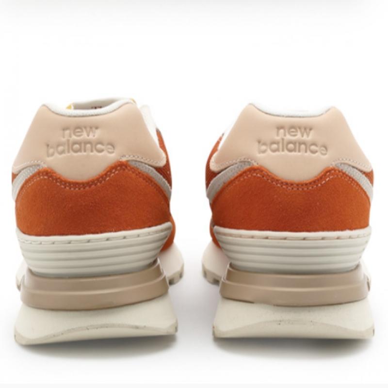 New Balance Unisex 574 Legacy Orange Brown Sneaker Sneaker U574lgdo