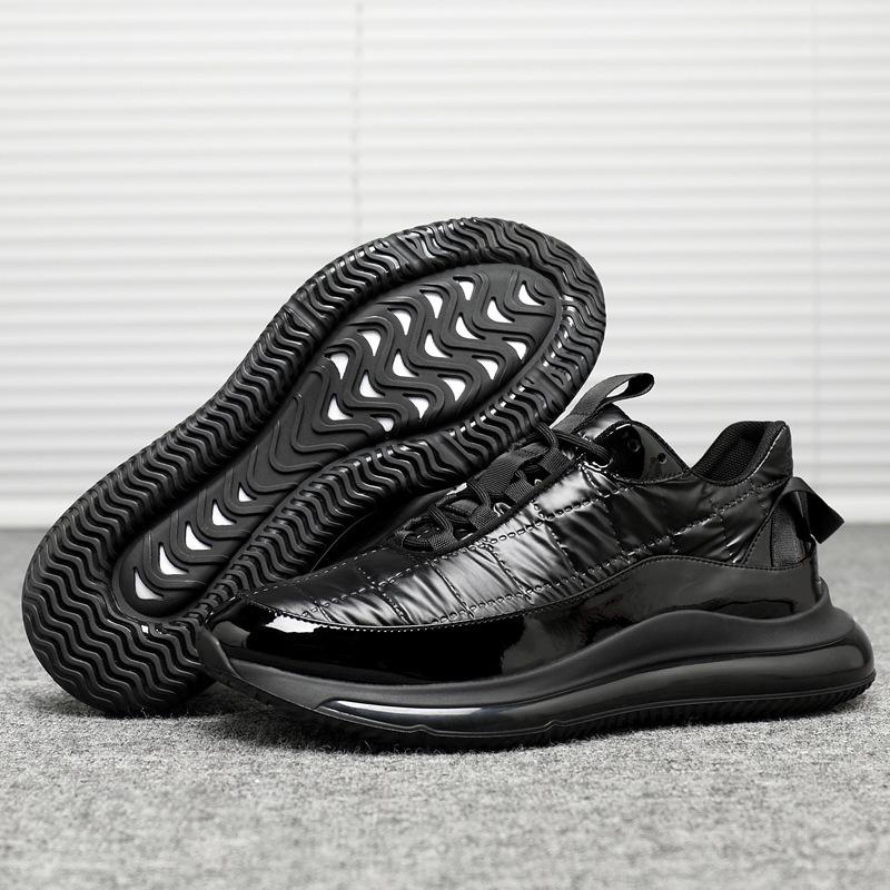 Herren Casual Sneaker 2024 Frühling Herbst Atmungsaktiv Daddy Schuhe Outdoor Ultraleicht Schirmstoff Schnürschuhe Freizeitschuhe für Herren