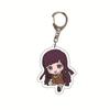 Danganronpa Monokuma, Makoto Naegi & Junko Enoshima Acrylic Keychain Charm Figure