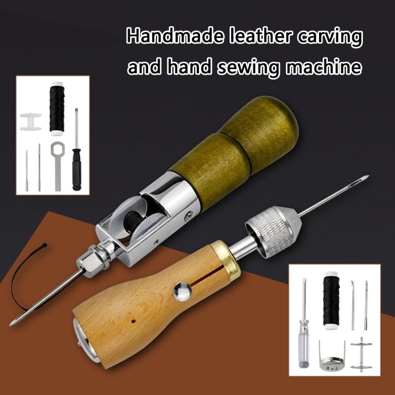 Leather Sewing Awl Thread Leather Stitching Leather Craft Repair Tool