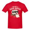 1 Piece Embarrassing Funny Adult Humor Novelty 100 Cotton Tshirt I Am Not A Good Wiper Tops Tees For Unisex