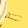 Poop Bag Holder Pet Waste Bag Holder Walking Accessory With Carabiner Clip Cookie Shape Small Pouch For Outdoor Travel Hiking