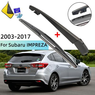 Sada lišt stěračů a zadního stěrače Pro Subaru IMPREZA 2003--2017 Zadní stěrač Lišta Stěrače Příslušenství pro auto