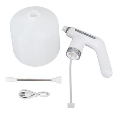 Power Sprühflasche Wiederaufladbar 1,5L Feiner Nebel Verstellbare Düse Verlängerungsstab Automatische Pflanze